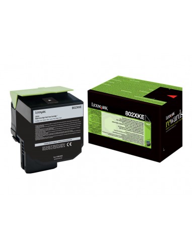 Lexmark CX510 Negro Cartucho de Toner Original - 80C2XK0 80C2XKE 802XK