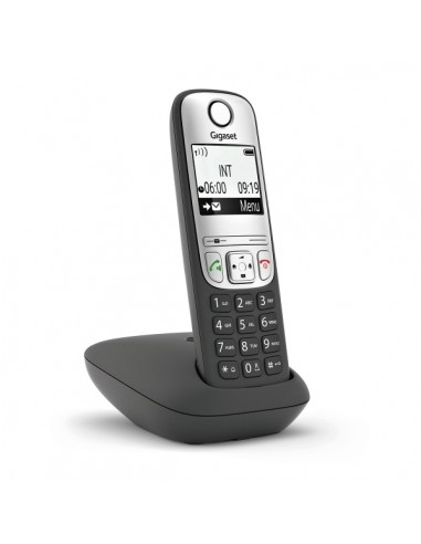 Gigaset A690 Telefono Inalambrico Dect - Identificador de Llamadas - Manos Libres - Control de Volumen - Color Negro