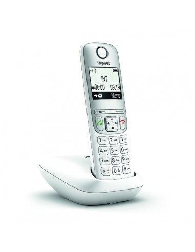 Gigaset A690 Telefono Inalambrico Dect - Identificador de Llamadas - Manos Libres - Control de Volumen - Color Blanco