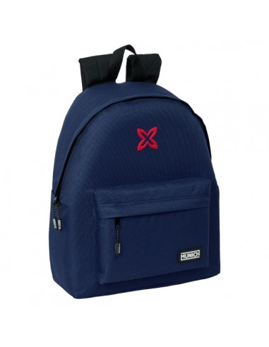 Safta Munich Basicos Mochila - Asa de Mano - 33x42x15cm - Color Azul Marino