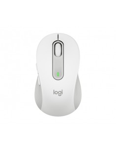 Logitech Signature M650 L Raton Inalambrico USB 2000dpi - 5 Botones - Uso Diestro - Color Blanco crudo