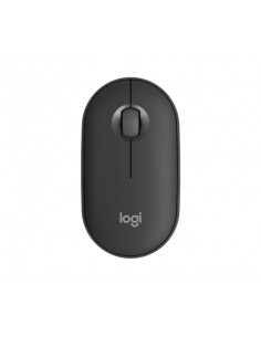 Logitech Pebble Mouse 2 M350s Raton Inalambrico USB 1000dpi - Multidispositivo - Uso Ambidiestro - Color Grafito