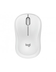 Logitech M240 Silent Raton Bluetooth - 3 Botones - Uso Ambidiestro - Color Blanco Crudo