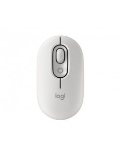 Logitech POP Mouse Raton Inalambrico 1000dpi - 4 botones - Multidispositivo - Color Blanco Crudo