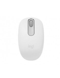 Logitech M196 Raton Inalambrico 1000dpi - 3 Botones - Uso Ambidiestro - Color Blanco Crudo