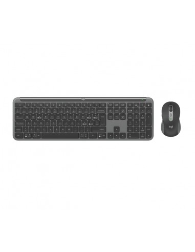 Logitech MK950 Pack Inalambrico USB Teclado Multimedia-Raton 1000dpi - Botones Easy-Switch - Color Grafito