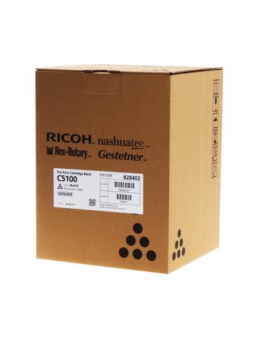 Ricoh Pro C5100 C5110 Negro Cartucho de Toner Original - 828402
