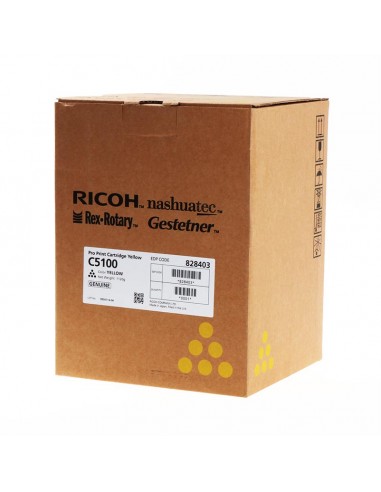 Ricoh Pro C5100 C5110 Amarillo Cartucho de Toner Original - 828403