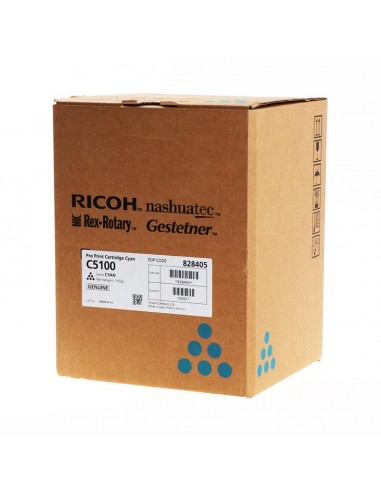 Ricoh Pro C5100 C5110 Cyan Cartucho de Toner Original - 828405
