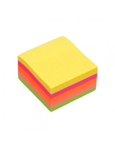 Bismark Taco de 250 Notas Adhesivas 50x50mm - 5 Colores Neon