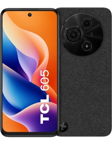 TCL 605 Smartphone 6.75" - 8GB - 256GB - Camara 50MP - Bateria 5200mAh - Color Negro