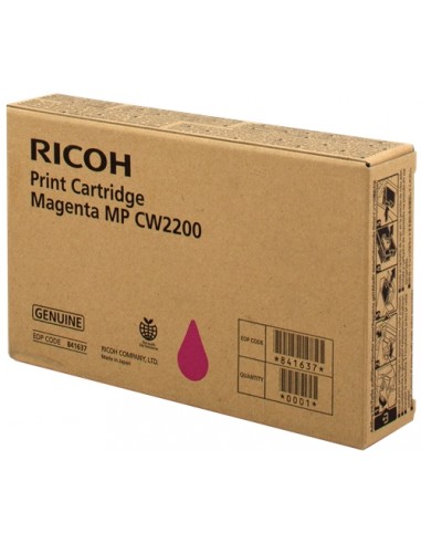 Ricoh Aficio MP-CW2200SP Magenta Cartucho de Tinta Original - 841637 MP CW2200M