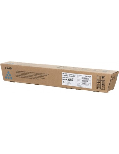 Ricoh Aficio MP-C2503SP MP-C2003SP MP-C2011SP Cyan Cartucho de Toner Original - 841931