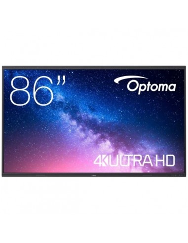 Optoma Creative Touch Serie 5 Pizarra Interactiva Tactil 86" UltraHD 4K - Certificacion Google EDLA -Tiempo de Respuesta 6ms