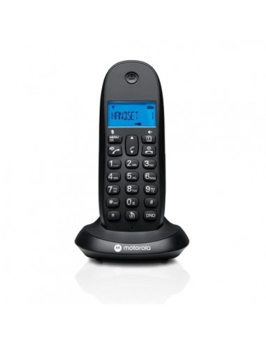 Motorola C1001L Telefono Inalambrico Dect - Identificador de Llamada - Manos Libres