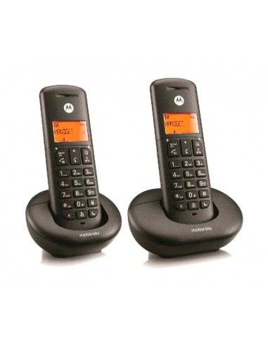 Motorola E202 Telefono Inalambrico Dect-1 Supletorio - Identificador de Llamada - Contestador - Manos Libres