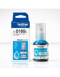 Brother BTD180C Cyan Botella de Tinta Original - BTD180C
