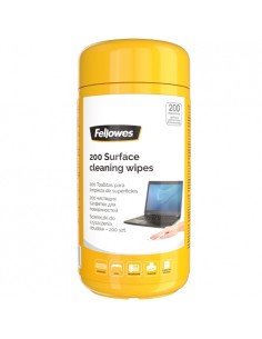 Fellowes Pack de 200 Toallitas de Limpieza para Superficies
