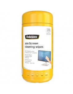 Fellowes Pack de 200 Toallitas de Limpieza para Pantallas