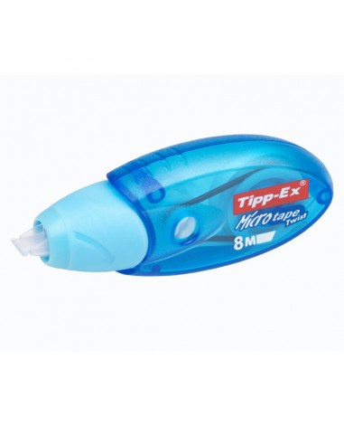 Tipp-Ex Micro Tape Twist Cinta Correctora 5.00mm x 8m - Cabezal Rotativo - Escritura Instantanea