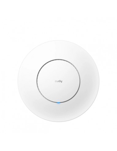 Cudy Punto de Acceso WiFi 6 Dual Band AX3000 - Velocidad hasta 2500Mbps - 1 Puerto - Montaje en Techo - Color Blanco