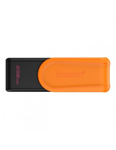 Kingston DataTraveler Exodia Memoria USB 256GB - USB 3.2 Gen 1 - Tapa Giratoria - Color Naranja