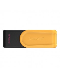 Kingston DataTraveler Exodia Memoria USB 512GB - USB 3.2 Gen 1 - Tapa Giratoria - Color Amarillo