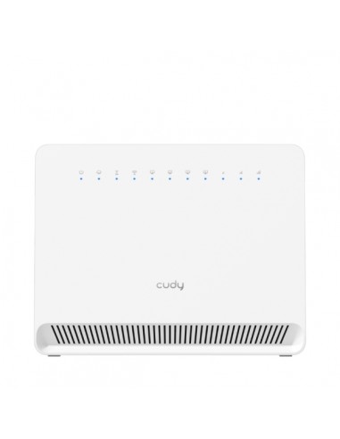Cudy Router Gigabit WiFi 4G LTE Cat 6 AC1200 - Velocidad hasta 1000Mbps - 4 Puertos - Antenas Internas - 1 Ranura Nano SIM -