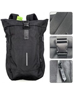 Ewent EW2536 Trendy Roll Mochila para Portatil hasta 17 3" - Imprermeable - Correa para Trolley - Espalda y Hombros