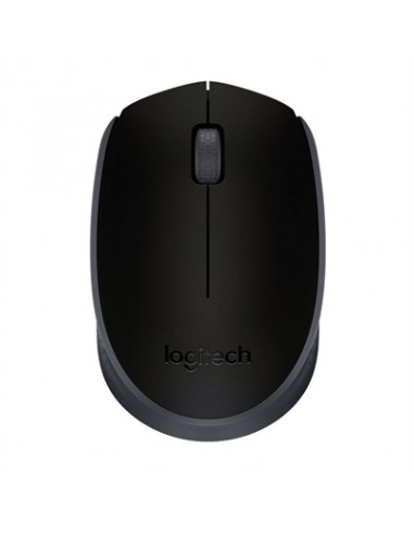 Logitech M171 Raton Inalambrico 1000dpi - 3 Botones - Uso Ambidiestro - Color Negro