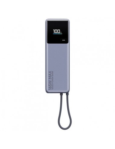 Xiaomi 165W PowerBank 10000mAh con Cable Integrado - 1x USB-C y Cable USB-C - Con Salida Combinada de hasta 165W