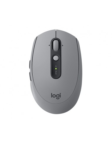 Logitech M590 Silent Raton Inalambrico USB 1000dpi - Silencioso - 7 Botones - Uso Diestro - Color Gris