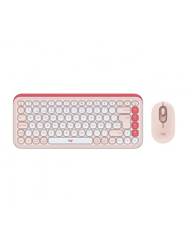 Logitech Pop Icon Combo Pack Inalambrico Teclado Multimedia-Raton - Bluetooth - Autonomia Teclado 36 Meses - Raton 24 Meses