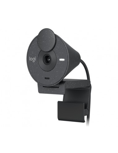 Logitech Brio 300 Webcam Full HD - 2 Megapixeles - Campo Visual 70Â-- Color Grafito