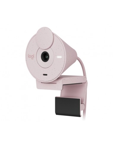 Logitech Brio 300 Webcam Full HD - 2 Megapixeles - Campo Visual 70Â-- Color Rosado