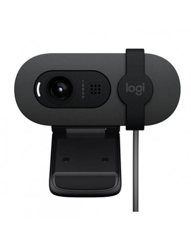 Logitech Brio 105 Webcam Full HD - 2 Megapixeles - Antirreflectante - Color Grafito