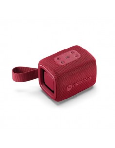 Motorola ROKR 300 Altavoz Portatil - 7W - Bluetooth 5.3 - IP67 - 12 Horas de Autonomia - Color Rojo