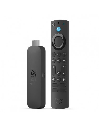 Amazon Fire TV Stick 4K MAX Wi-Fi 6E Bluetooth 5.2 - 4K - Wi-Fi 6E - Dolby Vision-Atmos y HDR10-- 16GB de Capacidad -