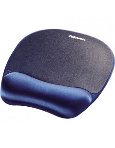 Fellowes Alfombrilla con Reposamuñecas Espuma Memory Foam - Confort Excepcional - Color Zafiro