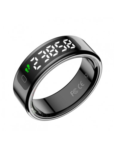Leotec Anillo Inteligente KÃ¶r Mau - Sensor de Rritmo Cardiaco y Acelerometro - Monitor de SueÃ±o - 5ATM - Resistente al