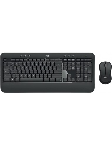 Logitech MK540 Advanced Pack Inalambrico Teclado K540-Raton M310 3 Botones - Uso Ambidiestro - Color Negro