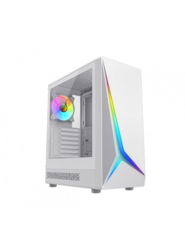 Coolbox GA450 StarLight Caja Torre ATX-Micro ATX-Mini-ITX - Lateral Cristal Templado - TamaÃ±o HDD 2.5"-3.5" - USB-A