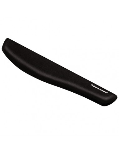 Fellowes PlushTouch Reposamuñecas para Teclado Foam Fusion - Proteccion Antibacterias - Material Extrasueve - Base