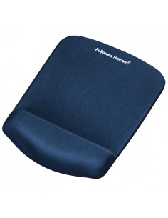 Fellowes PlushTouch Alfombrilla con Reposamuñecas Foam Fusion - Confor Superior - Proteccion Antibacterias - Base