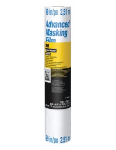 3M Hand-Masker Film para Enmascarar - 2.51x27.4m - Color Azul Blanco