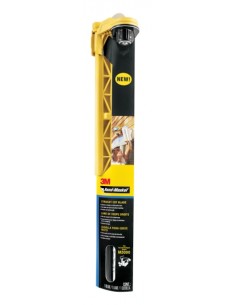3M Hand-Masker Cuchilla para Dispensador de Enmascarar - 30.4cm - Corte Recto - Acero Inoxidable - Color Negro Amarillo