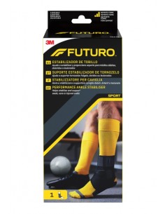Futuro Tobillera - Ajustable (20.3 - 25.4cm) - Transpirable - Aisla la Humedad - Color Negro