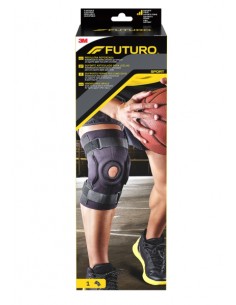 Futuro Rodillera Reforzada - Ajustable (40.6 - 55.9cm) - Color Negro
