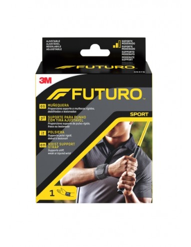 Futuro Soporte para Mano - Ajustable (14 - 24.1cm) - Color Negro