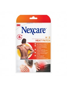 Nexcare Pack de 2 Parches Termicos - 9.5x13cm - Color Blanco